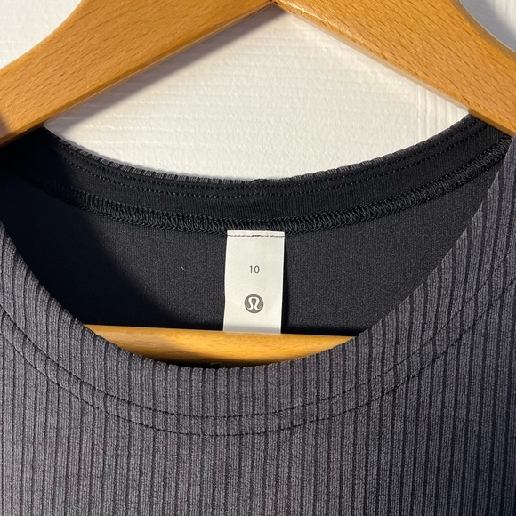Lululemon Ribbed Softstreme Tank Dress Slim Fit Size 10 NWT - Picture 5 of 11